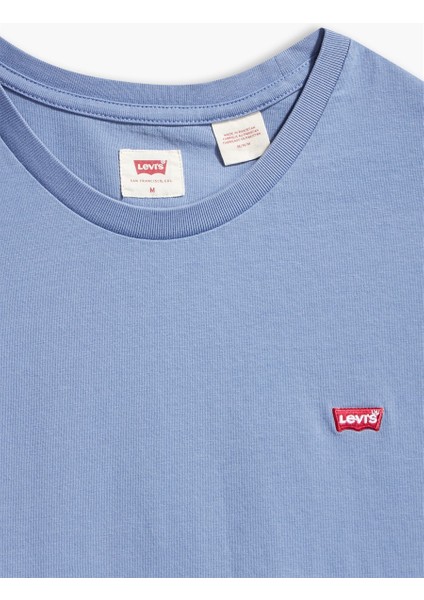 Levis 56605-0079 Ss Original Hm Tee Bisiklet Yaka Pamuklu Mavi Erkek T-Shirt Beden: M indirimleri