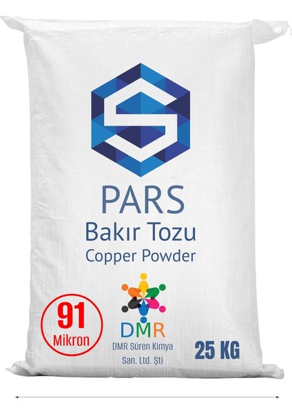 Bakır Tozu 91 Mikron 25 kg