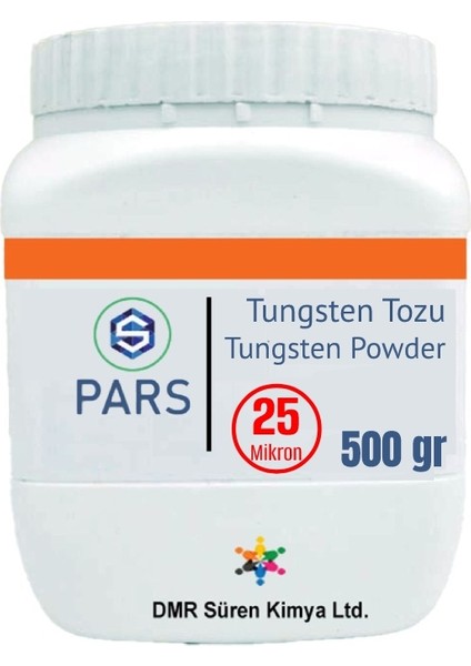 Tungsten Tozu 25 Mikron 500 gr