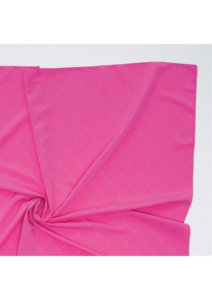 Capri Monogram Eşarp Fuşya