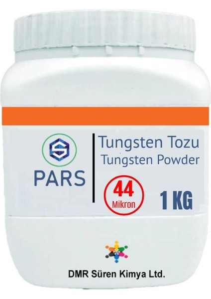 Tungsten Tozu 44 Mikron 1 kg