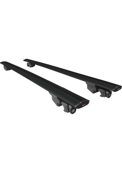 Jeep Cherokee 2001-2008 Arası ile Uyumlu Hook Model Anahtar Kilitli Ara Atkı Tavan Barı Siyah