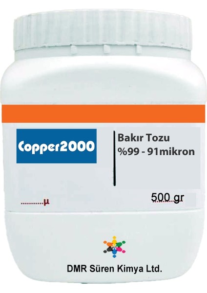 Bakır Tozu 91 Mikron 500 gr
