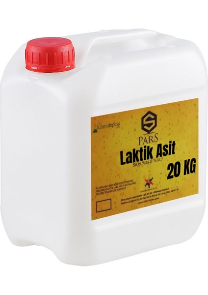 Laktik Asit 20 kg