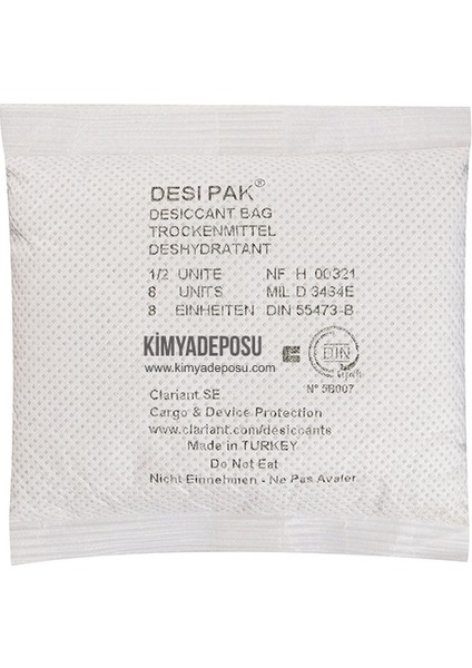 Nem Alıcı Aktif Kil Paketi 264 gr 30 Adet