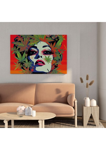 Pop Art Ot Kanvas Tablo - Ot, Kanvas Tablo, Ev Dekorasyonu, Esrar Meraklıları, 30X30 fiyatları