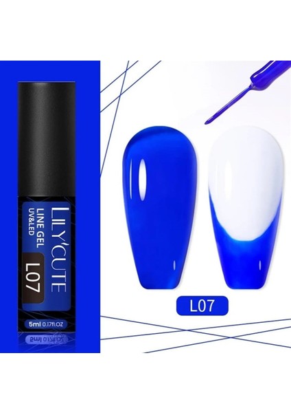 Nail art çizim ojesi (UV gel) 53335-07