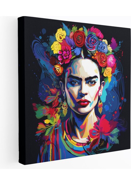 Frida Kahlo Kanvas Tablo - Frida Kahlo, Ev Dekorasyonu, Kanvas Tablo, Duvar Dekorasyonu, 30X30 fiyatları