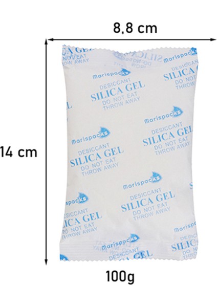 Nem Alıcı Silika Jel 100 gr 200 Adet
