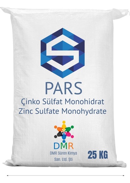 Çinko Sülfat Monohidrat 25 kg
