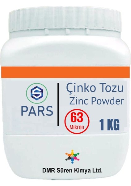 Çinko Tozu 63 Mikron 1 kg