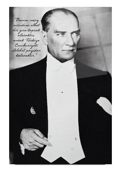Atatürk Cam Tablo | Hediyelik, Dekoratif, Ofis, Mutfak