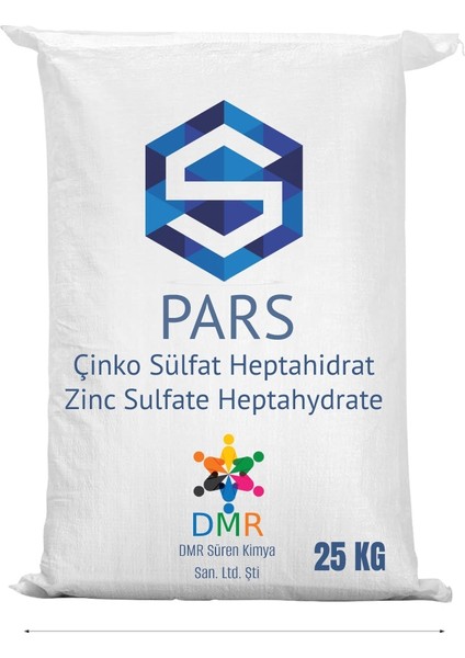 Çinko Sülfat Heptahidrat 25 kg