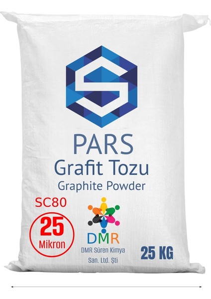 Grafit Tozu SC80 25 Mikron 25 kg