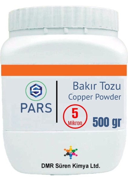 Bakır Tozu 5 Mikron 500 gr