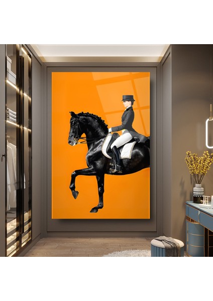 Hermes At Cam Tablo | Hediyelik, Dekoratif, Ofis, Mutfak