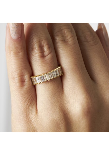 Ince Baget Taşlı Yüzük modelleri