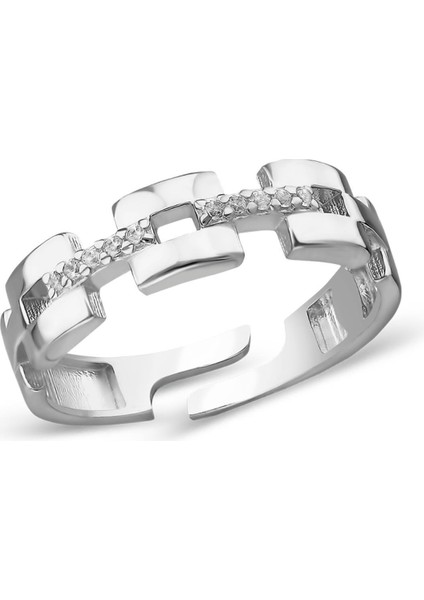 Zirkon Zincir Modeli Yüzük fiyatları