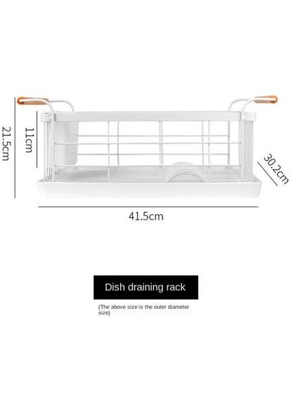 Sofra Takımı Için Lavabo ile Mutfak Kabı Rafı Için Paslanmaz Çelik Bulaşık Rafı (Yurt Dışından)