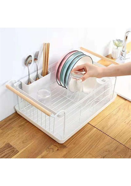 Sofra Takımı Için Lavabo ile Mutfak Kabı Rafı Için Paslanmaz Çelik Bulaşık Rafı (Yurt Dışından)