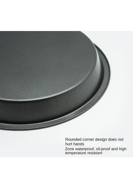 Pizza Pan Base Pan, Yuvarlak Ev Ticari Pişirme Tavası, Fırın 6/7/8 Inç Pizza Kek Kalıp (Yurt Dışından) fırsatları