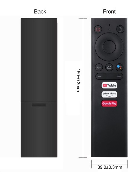 Ses Uzaktan Kumanda Gyrocoskop Android Tv Kutusu Için Hava Fare Değiştirme Mecool Km1 Km3 Km6 Km9 Pro Google Voice Tv Kutusu | Uzaktan Kumanda (Yurt Dışından)