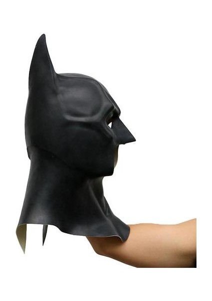Batman Maskesi Nedeni Kara Şövalye Yükseliyor Maske Cadılar Bayramı Lateks Başlık Sahne (Yurt Dışından)