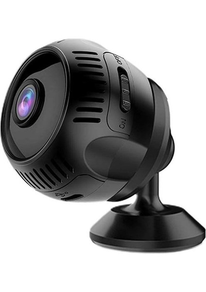 X7 4K 1080P Mini Açık Hava Spor Kamerası Wifi Kablosuz Kızılötesi Kamera Dvr Gece Görme Fonksiyonu (Siyah) (Yurt Dışından)