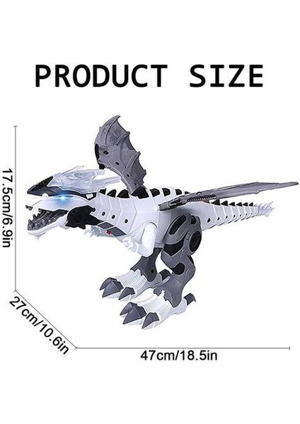 Jurassic Elektrikli Dinozorlar Model Oyuncaklar Yürüyüş Simülasyonu Sprey Alev Dinozor Robot ile Işık Ses Salıncak Dinozor Model Oyuncak | Elektronik Evcil Hayvanlar (Yurt Dışından)