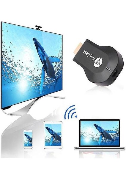 Wifi Ekran Alıcısı Dlna Miracast Dongle Tv Stick Mobil Tv Projektörü (Yurt Dışından)