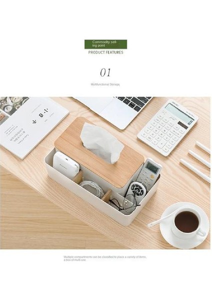 Ps+ Bambu Doku Kutusu, Yatak Odası ve Oturma Odası Için Uygun Çok Fonksiyonlu Uzaktan Kumanda Enkaz Doku Kutusu (Yurt Dışından) modelleri