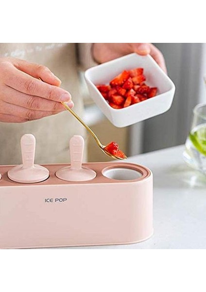 Dondurma Kalıbı, Popsicles Formu, 4 Adet (Yurt Dışından) fiyatları