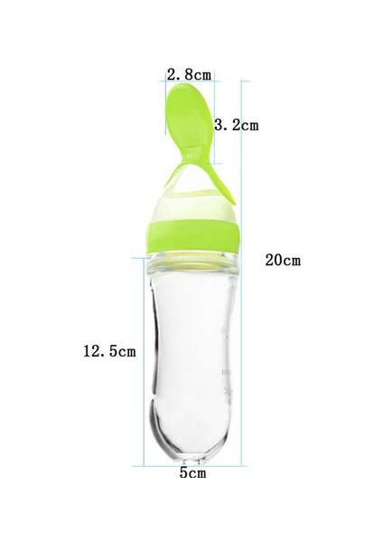 Pirinç Tahıllı Bebek Için 90ML Besleme Şişesi Pirinç Tahıl Besleme Şişesi Için Silikon Sıkıştırma Tipi (Yurt Dışından) fiyatları