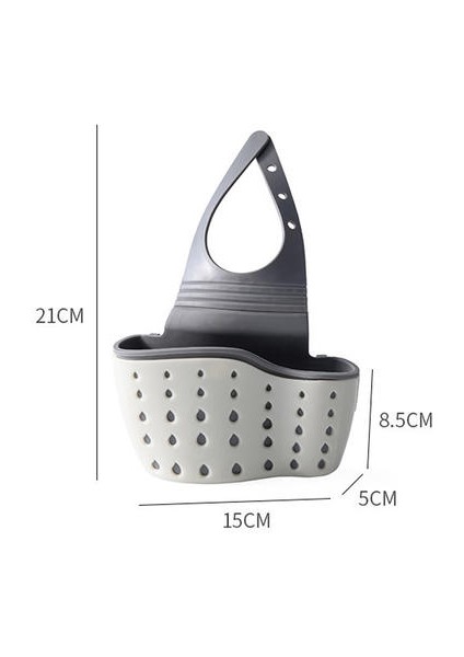 Yaratıcı Çift Lavabo Rafı, Banyo Sabunu Sepeti, Mutfak Musluk Sünger Drenaj Sepeti (Yurt Dışından)