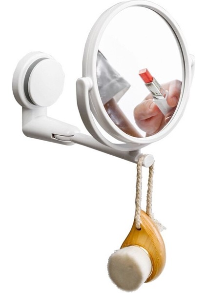 Katlanır Makyaj Aynası Duvar Montaj Matkap Olmadan Vanity Ayna Döner Banyo Aynası Emme Katlama Kol Uzatın Tıraş Aynası | Banyo Aynaları (Yurt Dışından) modelleri