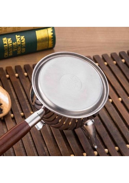 Indüksiyon Ocak Yan Kol Tenceresi, 304 Paslanmaz Çelik Elektrikli Seramik Soba Düz Dip Kung Fu Çay Su Isıtıcısı (Yurt Dışından)