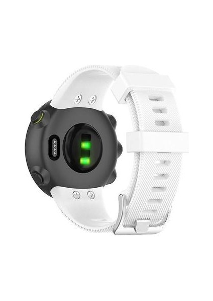 Garmin Forerunner 45 / 45S Için Beyaz Silikon Saat Bandı Kayışı (Yurt Dışından)