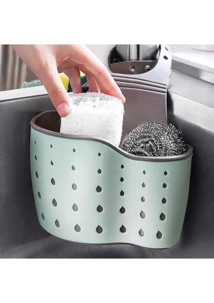Yaratıcı Çift Lavabo Rafı, Banyo Sabunu Sepeti, Mutfak Musluk Sünger Drenaj Sepeti (Yurt Dışından) fiyatları