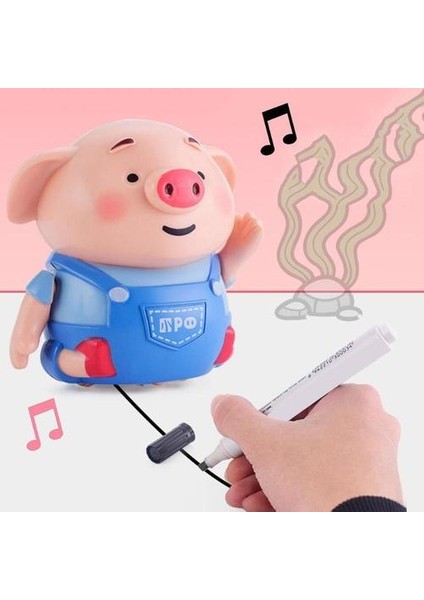 Çizmek Çizgi Topuk Domuz Dinozor Kalem Endüktif Oyuncaklar Hafif ve Narin Takip Robot Müzik Hayvanlar Eğitim Çocuk Oyuncaklar Kalem | Elektronik Evcil Hayvanlar (Yurt Dışından) modelleri