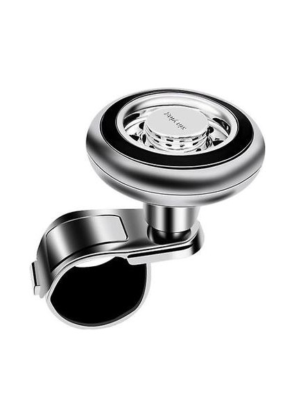 Araba Direksiyon Simidi Booster Direksiyon Simidi Yardımcı Top Spinner (Siyah) (Yurt Dışından)