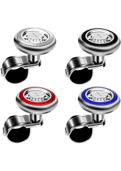 Araba Direksiyon Simidi Booster Direksiyon Simidi Yardımcı Top Spinner (Siyah) (Yurt Dışından)