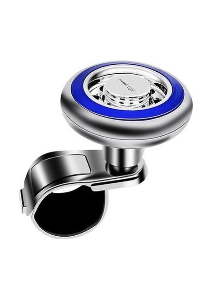 Araba Direksiyon Simidi Booster Direksiyon Simidi Yardımcı Top Spinner (Siyah) (Yurt Dışından)