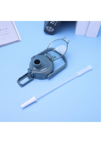 1300ML/1700ML Termos Kupası Çocuklar Için Termos Kupası Büyük Kapasiteli Paslanmaz Çelik Saman ile Açık Hava Sporları Için Uygun Termos Kupası Taşıyabilir (Yurt Dışından) fırsatları