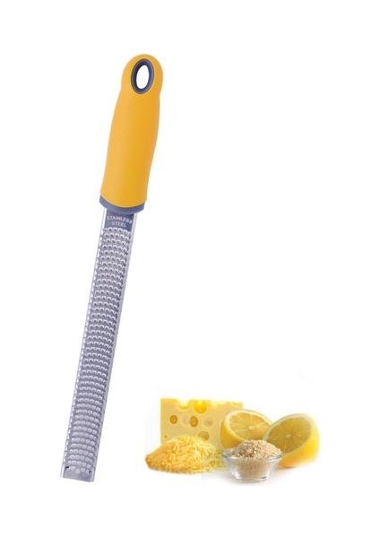 Klasik Mutfak Peyniri Limon Meyvesi Zester Grater Paslanmaz Çelik | Çelik Paslanmaz | Çelik Gretersteel Peynir Grater (Yurt Dışından)