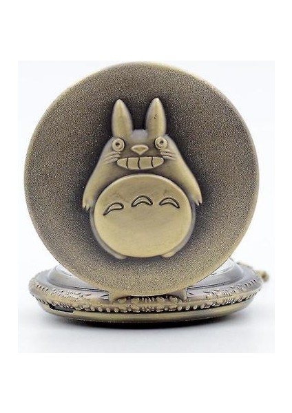 Komşum Totoro Dial Kuvars Cep Saati Kolye Koleksiyonu Hediye (Yurt Dışından)