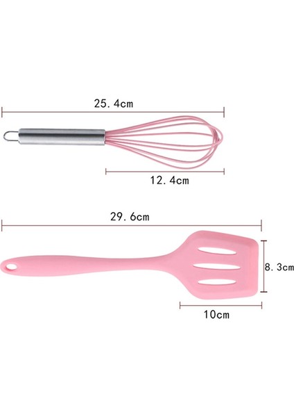 5 Adet / Takım Pembe Silikon Pişirme Aracı Setleri Yumurta Çırpıcı Spatula Yağ Fırça Mutfak Aletleri Gereçler Kutu ile Mutfak Eşyaları | Pişirme Aracı Setleri (Yurt Dışından) modelleri