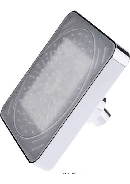 LED Duş Başlığı Banyo Aksesuarları Renkli Kafaları Douche Yağış Seti Kare Üst Duş Işık Ev Geliştirme Lambası | Duş Başlıkları (Yurt Dışından)