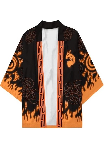 Hokage Ninja Konoha Kakashi Sharingan Cosplay Kostümleri Sasuke Kimono Haori Gençler Pelerin Hırka Bathrobe Pijama Pijama | Anime Kostümleri (Yurt Dışından) modelleri