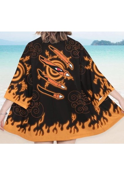 Hokage Ninja Konoha Kakashi Sharingan Cosplay Kostümleri Sasuke Kimono Haori Gençler Pelerin Hırka Bathrobe Pijama Pijama | Anime Kostümleri (Yurt Dışından) indirimleri