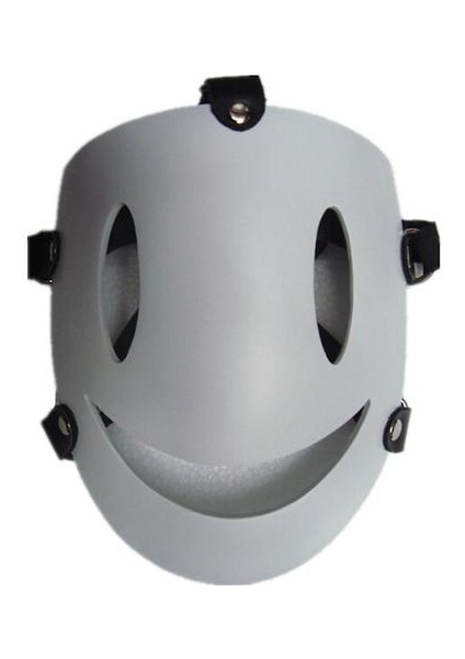 Maske Keskin Nişancı Yüksek Seviyeli Ateş Smiley Yüz Maskesi Cadılar Bayramı Sahne Maskesi (Yurt Dışından)